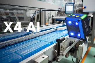 東集X4 AI工業(yè)讀碼器高速讀取鋁塑膜噴碼，助力鋰電池高效產(chǎn)線