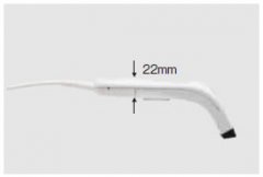 輕質、緊湊型設計，握把厚度22mm，主機重量約85g